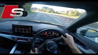 AUDI A4 35 TDI S-LINE | 0-60 mph & POV | 2021 | 4K