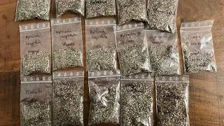 Unboxing of rare fruit plant seeds