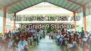 Symposium on Basic First Aid at Cristobal S. Conducto Memorial Integrated National High School