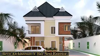 V-Ray For Revit Exterior Rendering #01 | VRay For Revit