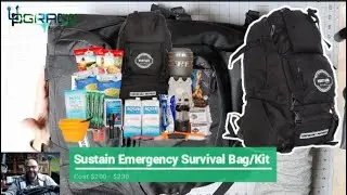 Sustain Emergency Survival Bag