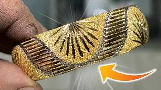 Amazing Gold Work Processes -The Most Money Making Bracelet In The Market!