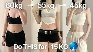 How to LOSE WEIGHT Fast at Home | -15 Kg Secrets (Science-Based) Diet + Workout Routine 
