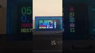Power consumption USB Flash Drive being filled with FF pattern