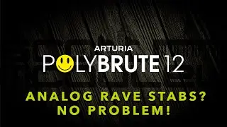 Arturia PolyBrute 12 - Rave Stabs?? No Problem!