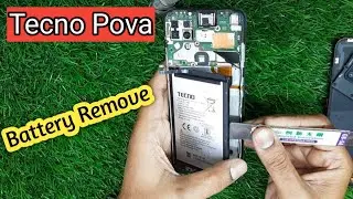 Tecno Pova LD7j Open / Battery Remove