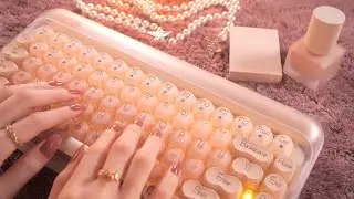 ASMR Extremely Calming Triggers for Those Who Need Deep Sleep (Typing, Squishy, Rare Triggers, etc)