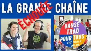 VERSION RATÉE de la GRANDE CHAÎNE  - Danse traditionnelle québécoise pour tous - YAËLLE et GHISLAIN