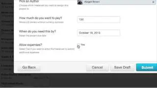 Ebyline Tutorial: Create an assignment