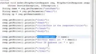 JAVA Programming Tutorial Web applications with Java JSP Basic HTML Form