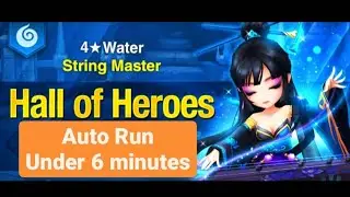 [Summoners War] SW Hall of Heroes Water String Master A.K.A. Songseol [Auto Run] [Showed Runes]