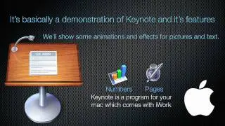 Keynote Demonstration