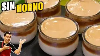 🍰 ¡Postre Express en 5 Minutos de CAFÉ! Solo 4 Ingredientes 🕒😋   Receta # 1009