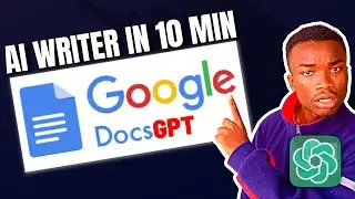 chatGPT +Google Docs : Free AI Writer No Coding Required!!!