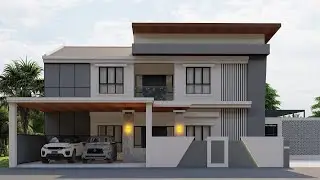 Modren House Minimalis Rumah 2 lantai
