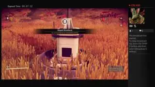 No man's sky: Nice planet and huge space battle