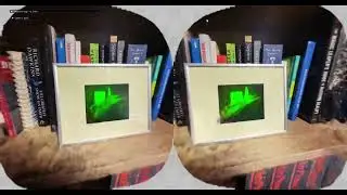 NeRF of a hologram in VR