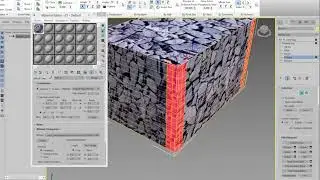 Низкополигональные сколы на краях 3D Max