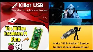 RPI Pico Hacking Device | USB hack password (Be careful)