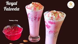 Easy Royal Falooda Recipes | Summer Dessert Recipes | How to make falooda at home | Iftar Recipes