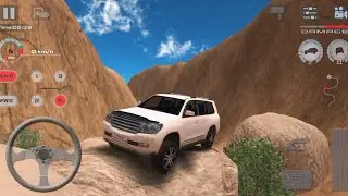 Off-road Drive Desert Level-4 Gameplay - SUV Car Simulator Game