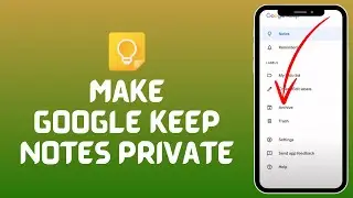 How to Lock Google Keep Notes (2024) | Make Google Keep Notes Private
