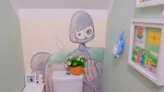 My House is FILLED with Painted Murals