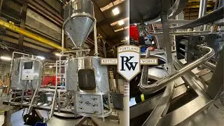 PKW 5BBL Brewhouse Piping Assembly - Client: High Hand