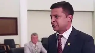 Украина президенти Зеленискй вазирлар Билан кандай гаплашади😂👍_Ukraina prezidenti