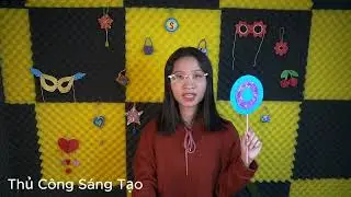 Hướng dẫn cách làm một chiếc quạt hình bánh Donus | Thủ Công Sáng Tạo