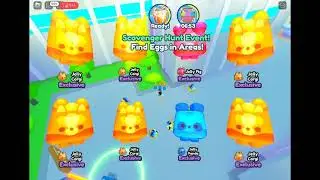 Hatching HUGE Jelly Pig In Pet Simulator X!