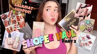 SHOPEE MAKEUP HAUL 2020 Part 2 // Sobrang MURA!!! Pero lakas maka HIGH-END MAKEUPS!