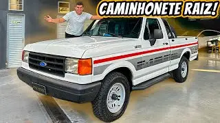 Ford F-1000 Super 1995 - A caminhonete antiga MAIS PROCURADA no momento!