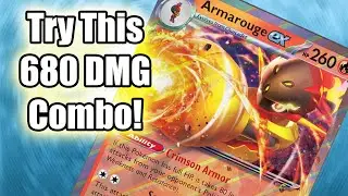 1 Hit Kill ARMAROUGE Ex Deck (Paradox Rift, PTCGL)