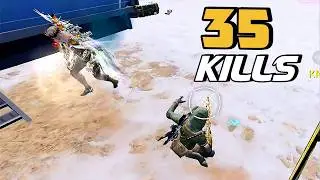 35 KILLS IN MOST AGGRESSIVE DUO VS SQUAD CALL OF DUTY MOBILE BR FULL GAMEPLAY