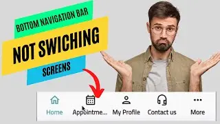 Flutter Bottom Navigation Bar not switching screens