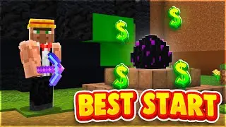THE BEST START ON THE *NEW* OP PRISON SERVER! | Minecraft Prisons | Fadecloud