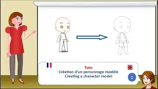 Tuto 4 : Création d'un personnage modéle - Creating a character model