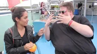Daaruum und David auf Lachgas
