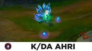K/DA AHRI SKIN PREVIEW - LEAGUE OF LEGENDS