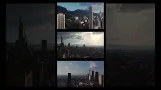 Video aereo centro de Bogotá Colombia  