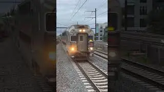 Amtrak & NJ Transit Train Race at Rahway with Horn Shows (8/30/24)