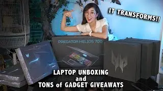 THIS TRANSFORMING LAPTOP IS A BEAST!! (PREDATOR HELIOS 700)
