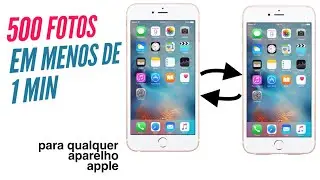 How to transfer 500 photos in less than 1 minute to another iPhone or iPad? (subtitles available)