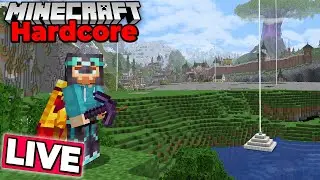 I Removed a MOUNTAIN in Hardcore Minecraft 1.21 Survival Let's Play