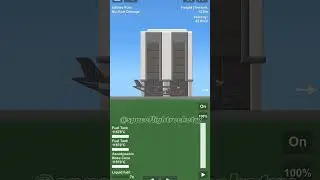 Tank Airdrop #spaceflightsimulator #gaming #sfs #shorts