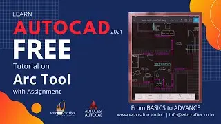 #8 | AutoCAD Tutorial - R2021 ||  Arc Command || Autodesk