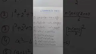 Important Formulae Number System