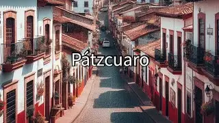 Walking in a typical Mexican town 4K