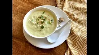 Вишисуаз - суп из лука-порея с картофелем